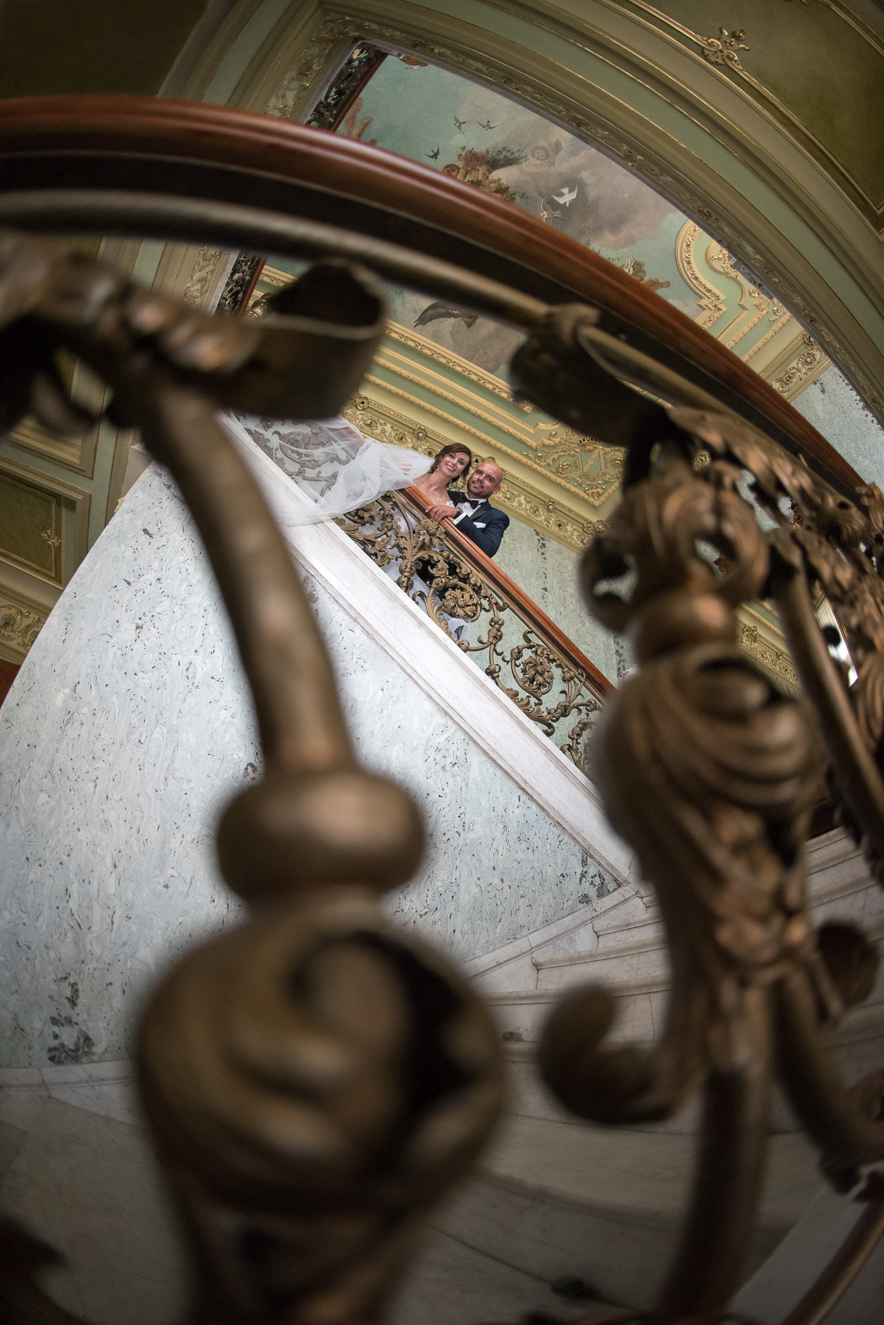 Pałac Ditla — plener ślubny – fotograf Częstochowa