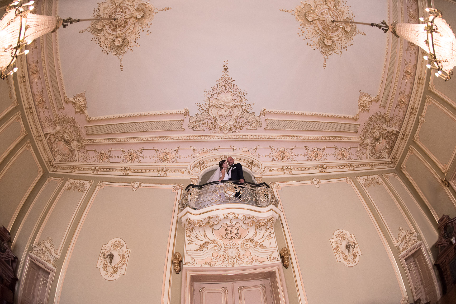 Pałac Ditla — plener ślubny – fotograf Częstochowa