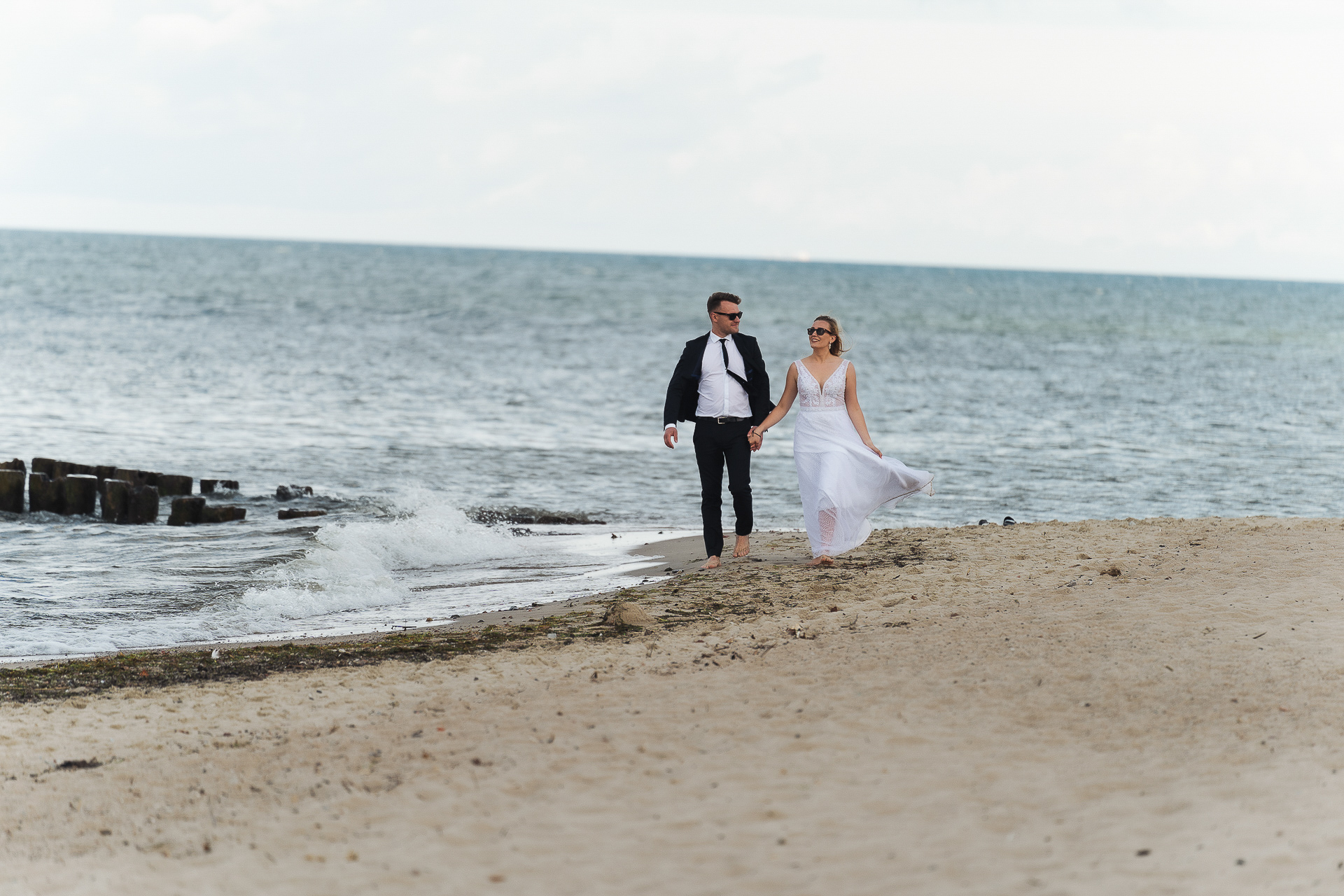 Sopot — plener ślubny nad morzem – fotograf Częstochowa