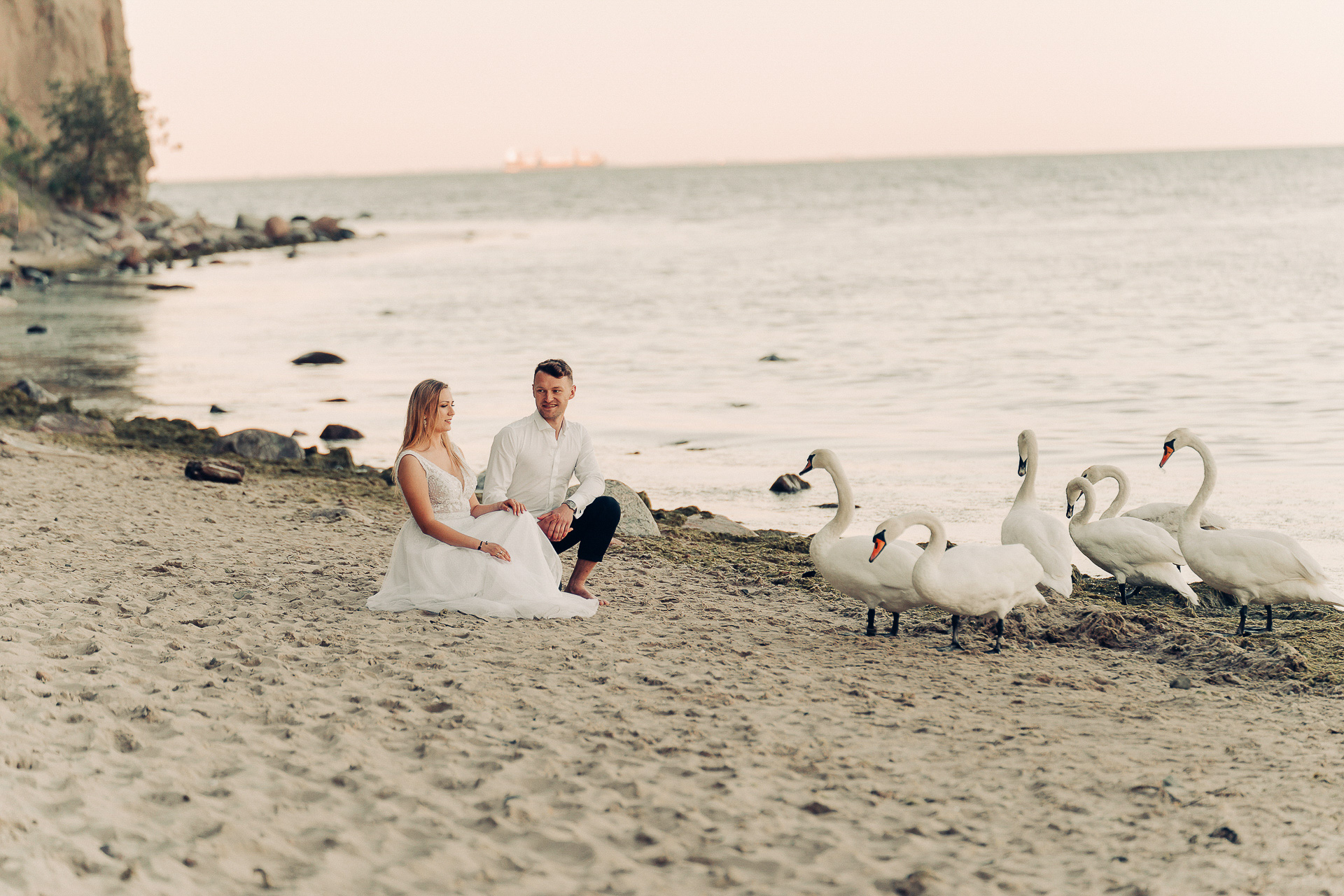Sopot — plener ślubny nad morzem – fotograf Częstochowa