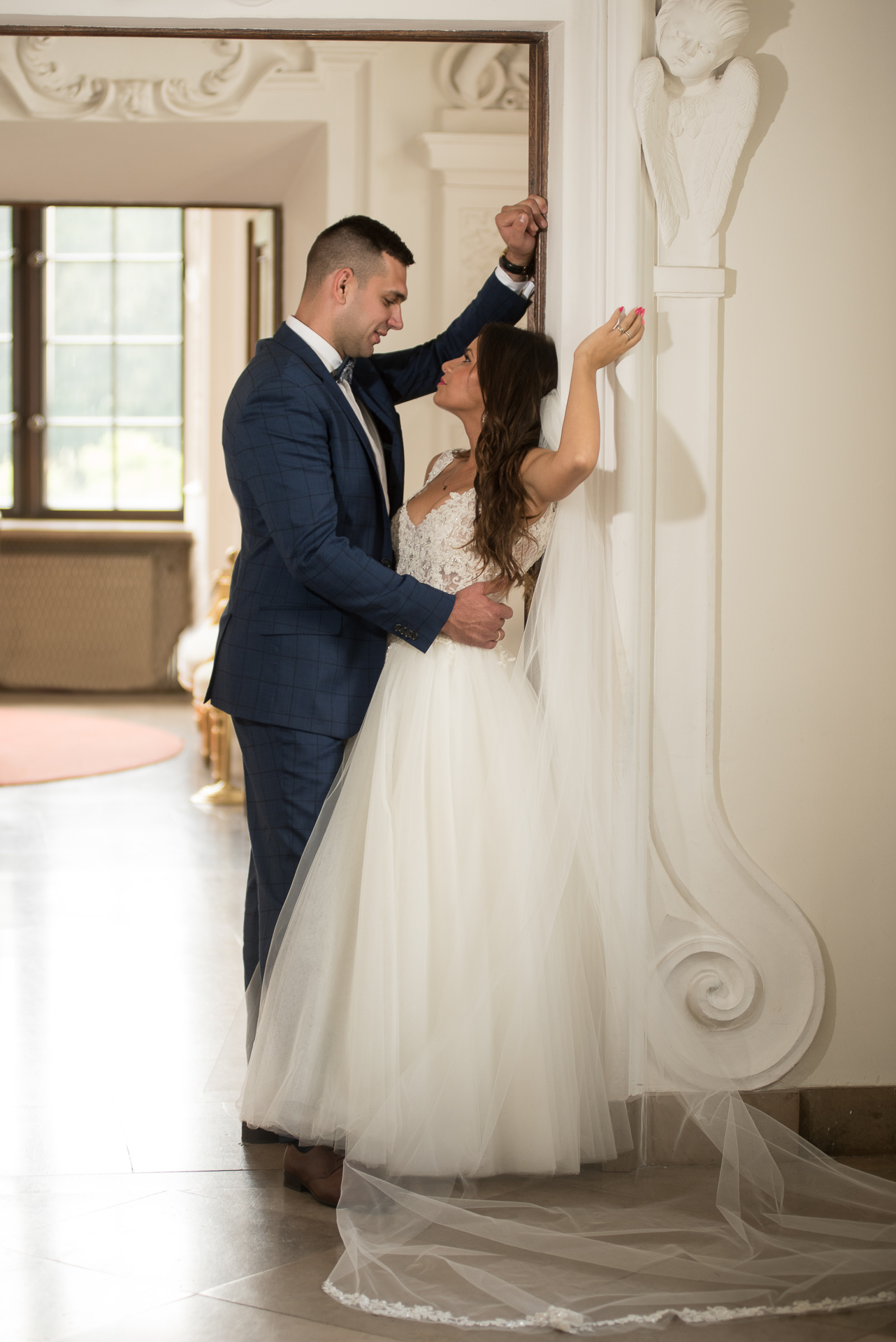 Pałac Baranów Sandomierski — plener ślubny – fotograf Częstochowa