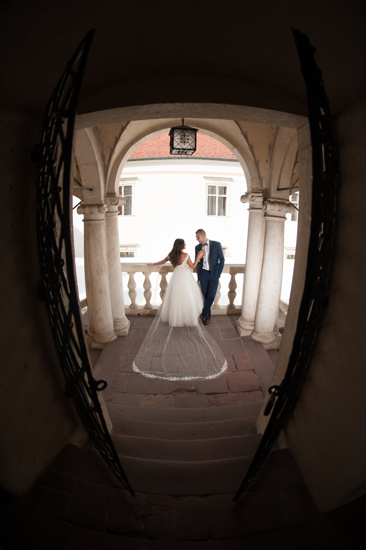 Pałac Baranów Sandomierski — plener ślubny – fotograf Częstochowa