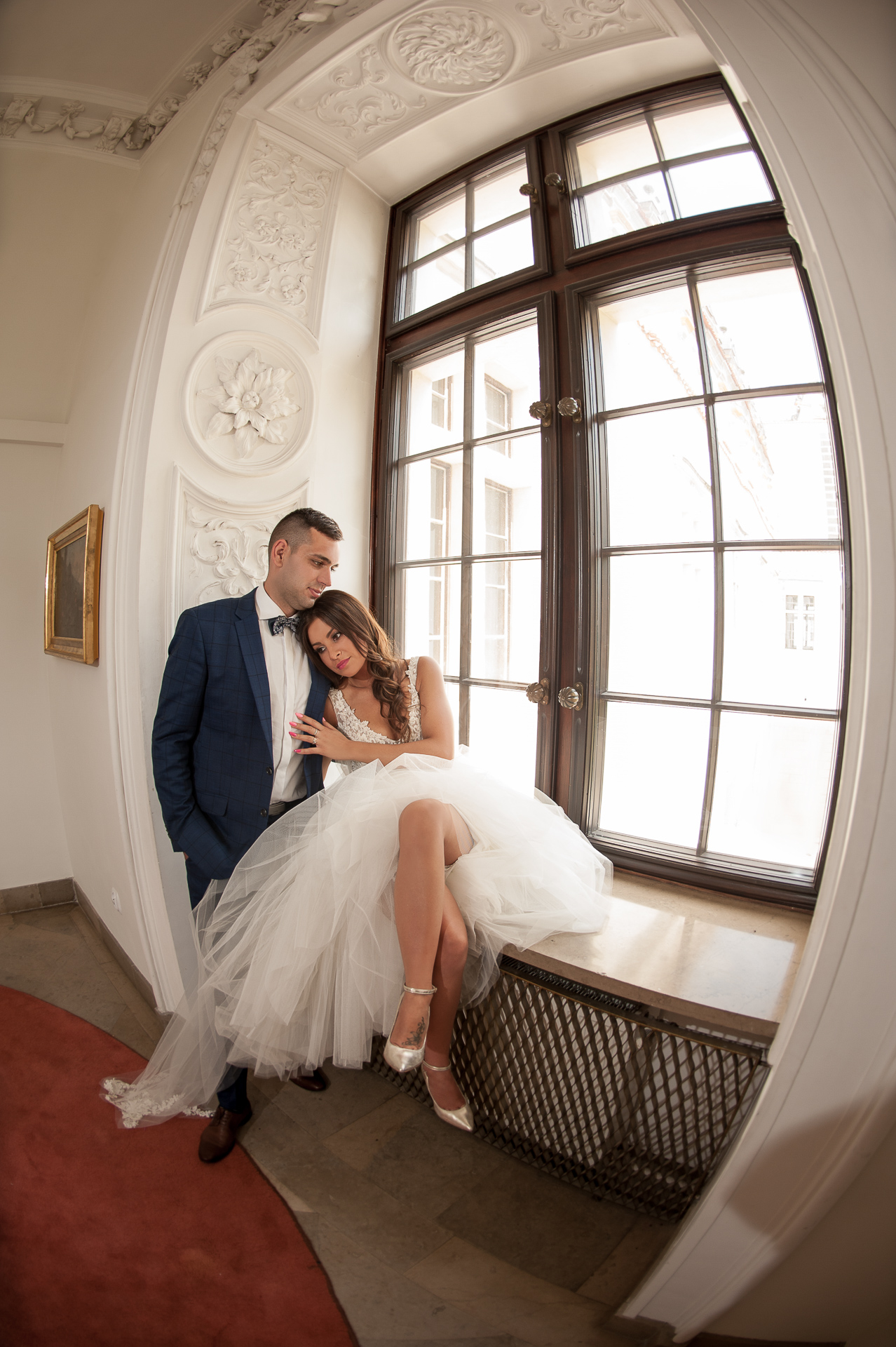 Pałac Baranów Sandomierski — plener ślubny – fotograf Częstochowa