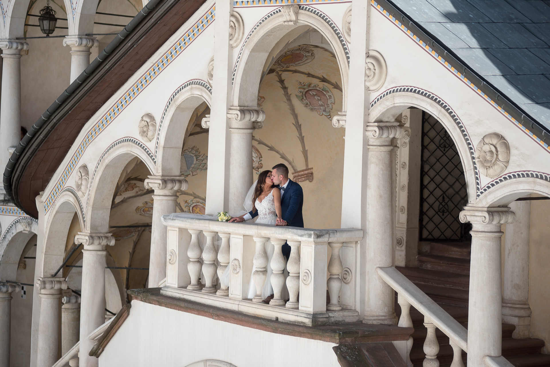 Pałac Baranów Sandomierski — plener ślubny – fotograf Częstochowa
