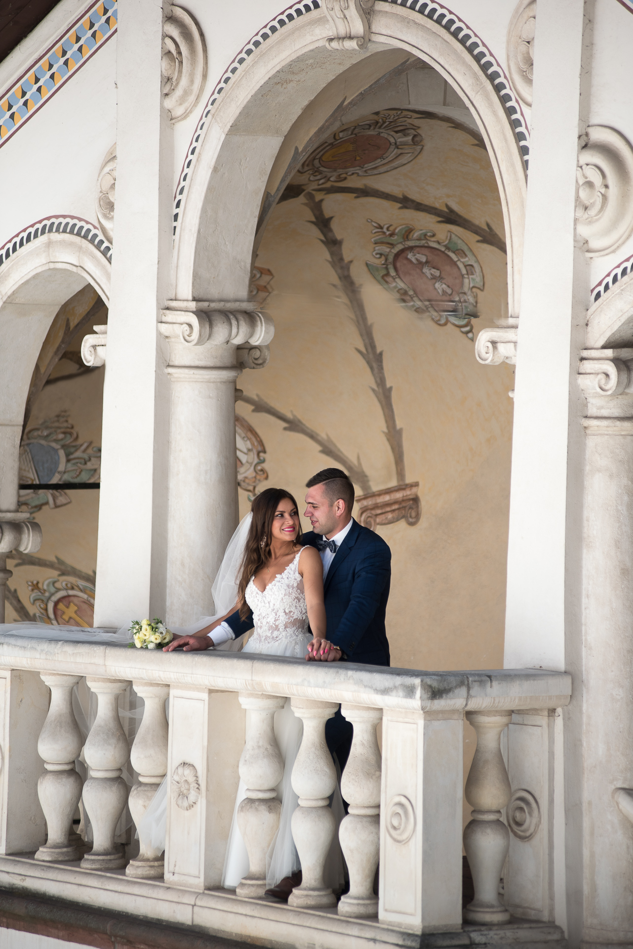 Pałac Baranów Sandomierski — plener ślubny – fotograf Częstochowa