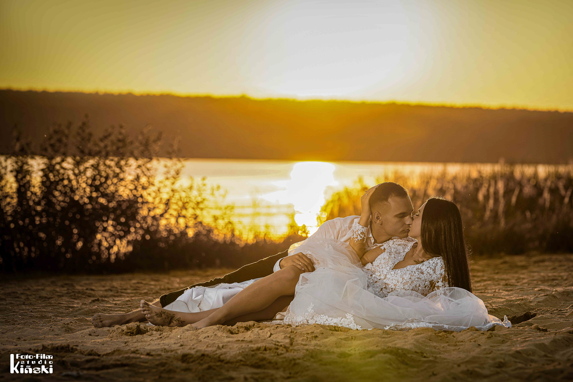 Zachód słońca &ndash; galeria ślubna, fotograf Częstochowa